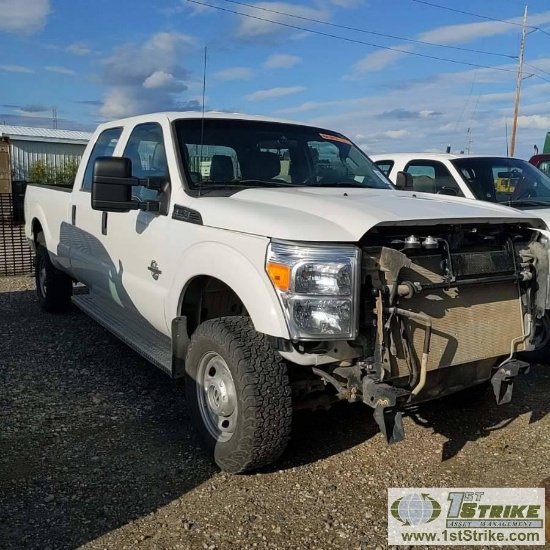 2011 FORD F-350 SUPERDUTY XL, 6.7L POWERSTROKE, 4X4, CREW CAB, LONG BED. UNKNOWN MECHANICAL PROBLEMS