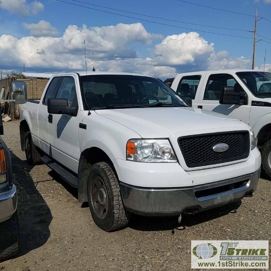 2006 FORD F-150 XLT, 5.4L TRITON, 4X4, EXTENDED CAB, SHORT BED. UNKNOWN MECHANICAL PROBLEMS