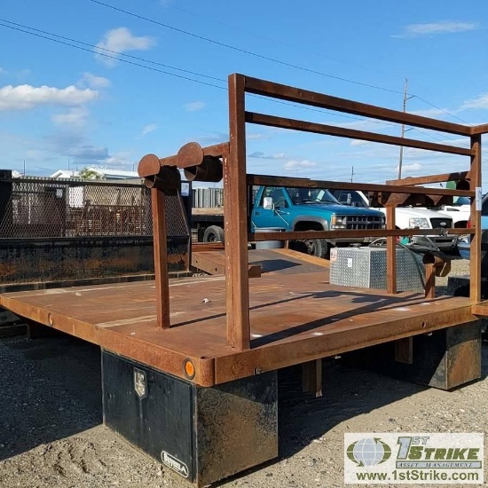 FLAT BED, STEEL, FITS FORD F-350 DUALLY LONG BED