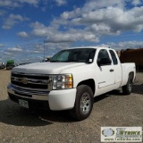 2010 CHEVROLET SILVERADO 1500 LS, 4.8L VORTEC, 4X4, EXTENDED CAB, SHORT BED