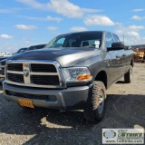 2011 DODGE RAM 2500, 5.7L HEMI, 4X4, CREW CAB, LONG BED. UNKNOWN MECHANICAL PROBLEMS