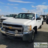 2008 CHEVROLET SILVERADO 2500HD LS, 6.6L DURAMAX, 4X4, CREW CAB, LONG BED. WEBASTO HEAT