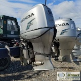 BOAT MOTOR, HONDA 90HP OUTBOARD, FOUR STROKE, NO LOWER UNIT