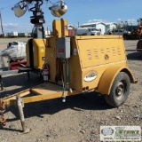 GENERATOR, ALLMAND MODEL CMRBM, 3CYL YANMAR, TRAILER MOUNTED