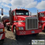 SEMI TRUCK, 1998 PETERBILT 372, CAT C-12, EATON TRANS, DAY CAB, WET KIT. MODIFIED TO PULL 13YD MIX T