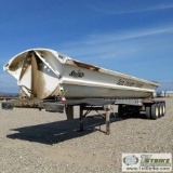 SIDE DUMP TRAILER, 2006 SMITHCO MODEL S3-42-04, 87,460 GVWR, TRIPLE AXLE