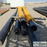MISC INSULATED HDPE PIPE INCL: 4EA 5IN ID, VARIOUS LENGTHS UP TO 46FT, 3EA 8 1/2IN ID, VARIOUS LENGT