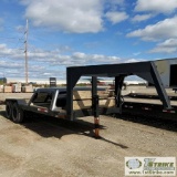 GOOSENECK TRAILER, 1980, TANDEM AXLE