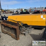 SKIDSTEER ATTACHMENT, ANGLE SWEEPER, 8FT