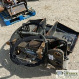 SKIDSTEER ATTACHMENT, HYDRAULIC BREAKER, WITH QC PLATE