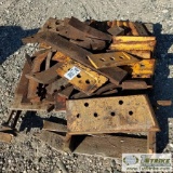 1 PALLET. SCARIFIER TEETH AND SHANKS