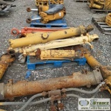 2 PALLETS. ASSORTED HYDRAULIC RAMS