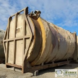 FLUID STORAGE TANK, STAND UP TYPE, APPROX 17000GAL, APPROX 186IN HIGH X 154IN WIDE, 288IN LONG, STEE