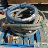 2 EACH. 2 INCH SUCTION HOSE WITH INTAKE SCREEN, CAM LOCK