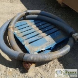2 EACH. 4 INCH SUCTION HOSE WITH INTAKE SCREEN, CAM LOCK