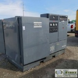 AIR COMPRESSOR, ATLAS COPCO ZR OIL FREE AIR, 3-PHASE ELECTRIC MOTOR, SKID MOUNTED