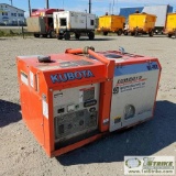 GENERATOR, KUBOTA LOW BOY II GL7000, 7 KW, 2CYL DIESEL ENGINE