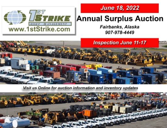 1stStrike Annual Oilfield Surplus Auction
