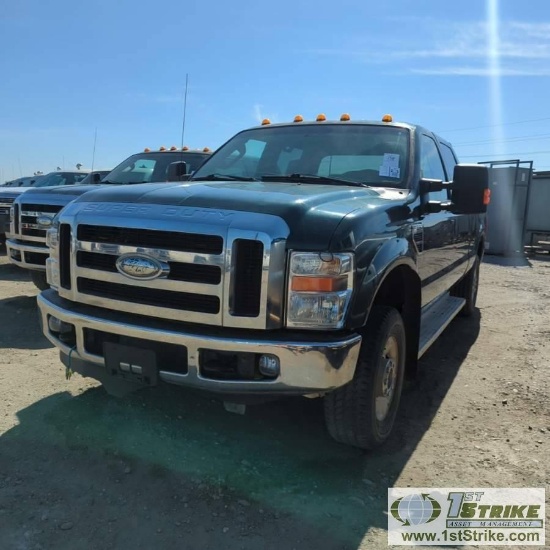 2010 FORD F-250 SUPERDUTY XLT, 5.4L TRITON, 4X4, CREW CAB, SHORT BED. UNKNOWN MECHANICAL PROBLEMS