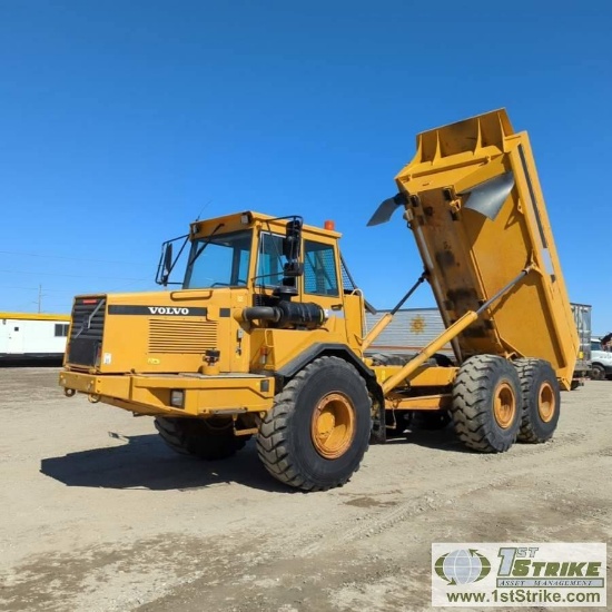 ARTICULATED HAUL TRUCK, 1999 VOLVO A25C 6X6, EROPS