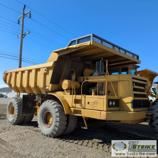 HAUL TRUCK, INTERNATIONAL PAY HAULER 350 B59 0002, EROPS, CUMMINS, AUTOMATIC TRANSMISSION. NO BRAKES