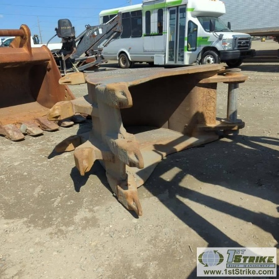 EXCAVATOR ATTACHMENT, FROST BUCKET, BALDERSON, PIN ON
