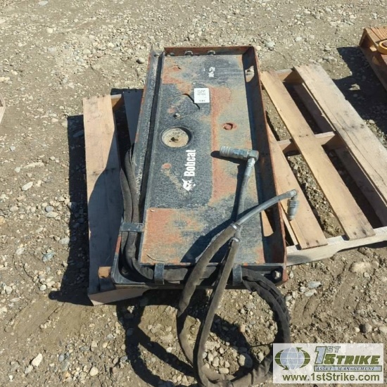 SKIDSTEER ATTACHMENT, HYDRAULIC TILT PLATE, BOBCAT TILT-TATCH