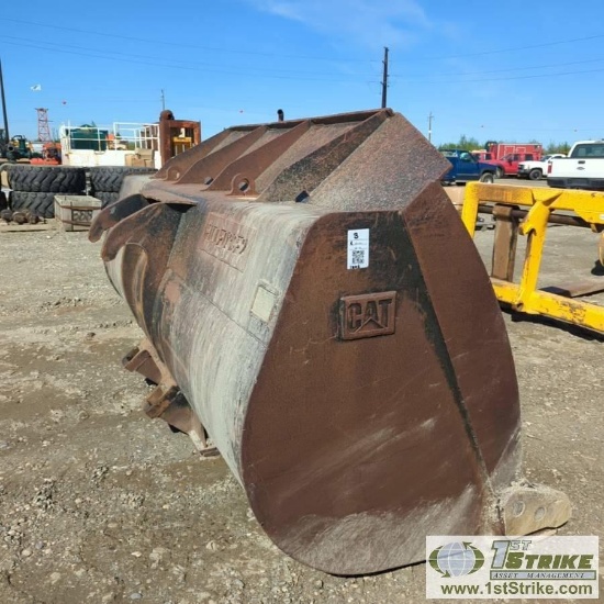 LOADER ATTACHMENT, GP BUCKET, 10FT 6IN, CATERPILLAR FUSION COUPLE QUICK CONNECT, FITS CAT 966H