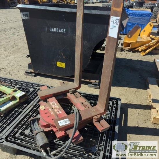 FORKLIFT ATTACHMENT, 360 DEGREE ROTATING FORKS, BOLZONI AURAMO