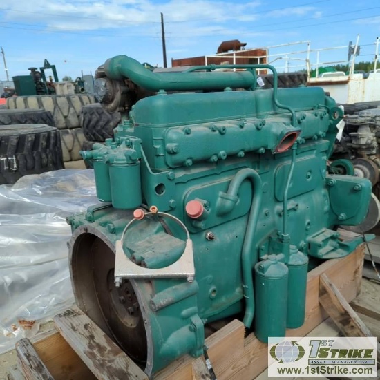 MOTOR, REMAN VOLVO TD7, 6 CYLINDER TURBO DIESEL, PART #500-10422 9010 816