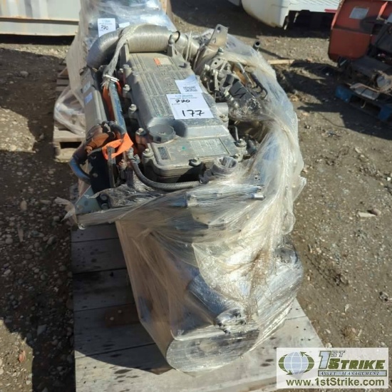 MOTOR, 7.5L DIESEL, MITSUBISHI FUSO MODEL 6M60-TLA3B, 267HP@2600RPM