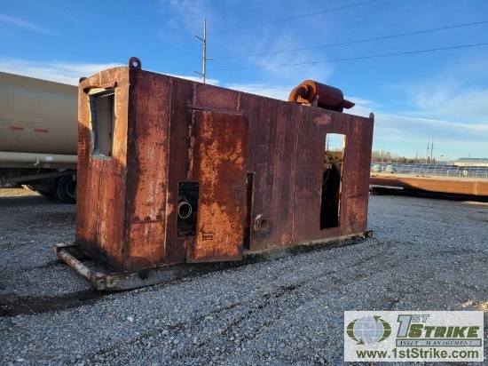 PUMP SHACK, 8IN PUMP, CAT D343 DIESEL ENGINE, SKID MOUNTED