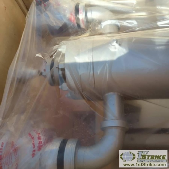 PUMP, CENTRIFUGAL, CANNED MOTOR, HORIZONTAL, 460V, 3PH, 60HZ, 4 POLE, 83.1HP, 1400 GPM. THIS ITEM AP