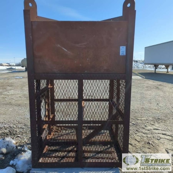 SUCTION HOSE SCREEN, APPROX 14IN OPENING, STEEL CONSTRUCTION