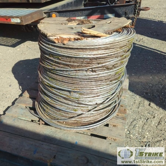1 ROLL. ALUMINUM GUY WIRE CABLE