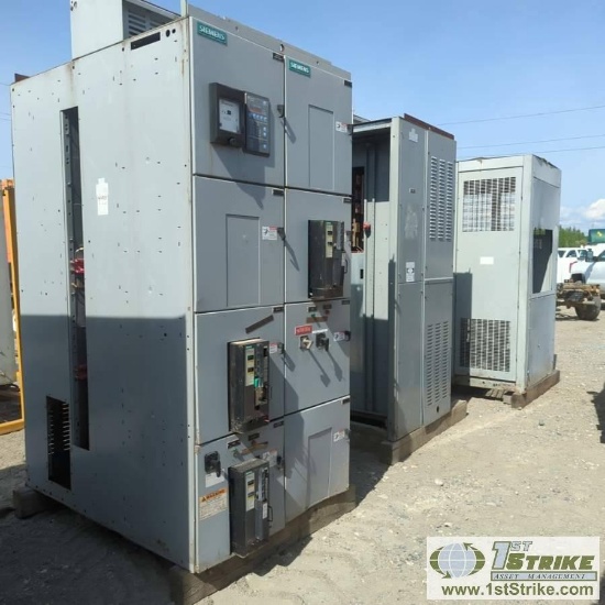 POWER DISTRIBUTION COMPONENTS INCLUDING: 1EA MGM TRANSFORMER, 3 PHASE, 750 KVA, 60 HZ DRY TYPE, 2EA