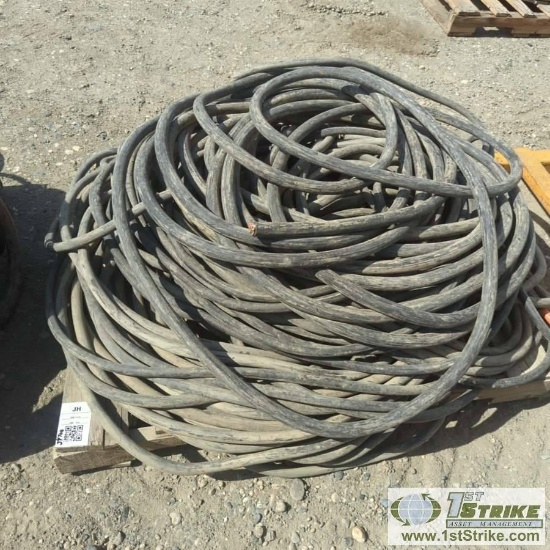 1 PALLET. MISC ELECTRICAL CABLE INCLUDING: 4C SO CABLE, TFCA 4/0 AWG POWER CABLE