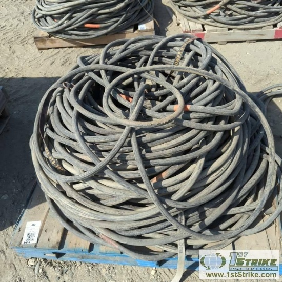 1 PALLET. MISC ELECTRICAL CABLE INCLUDING: TF CABLE 4.0 AWG 90C DLO 2 KVP-7K WITH QUICK CONNECT ENDS