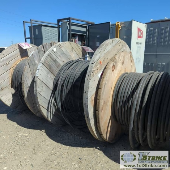 3 SPOOLS ELECTRICAL CABLE. 1EA 6C 14AWG, OKONITE 6, MC-HL. 1EA 12 TRIAD 18AWG, OKONITE 6, MC-HL. 1EA