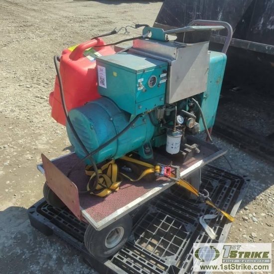 GENERATOR, ONAN 2CYL DIESEL, 3-PHASE