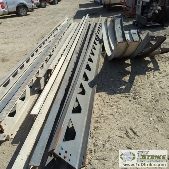 1 ASSORTMENT. OVERHEAD CRANE TROLLEY RAILS
