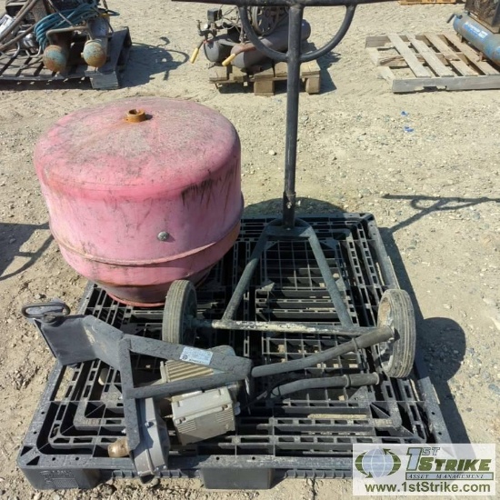 CONCRETE MIXER, PROFORCE MODEL GHM105890, ELECTRIC MOTOR