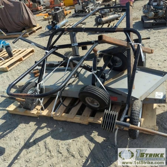 1 ASSORTMENT. SNOWMOBILE AND ATV CARTS AND DOLLIES