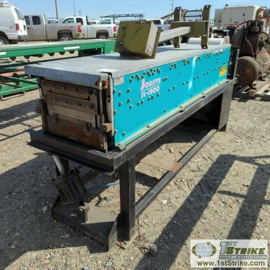 SNAP LOCK ROOF PANEL MACHINE, JACOBS ROLL FORMING PRODUCTS JOBSITE SL-1200