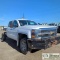 2015 CHEVROLET SILVERADO 2500HD, 6.0L VORTEC, 4X4, CREW CAB, CHASSIS ONLY. WEBASTO HEAT