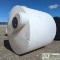 POLY TANK, 2500GAL, DESIGNED FOR POTABLE WATER, 94IN DIAMETER X 89IN HIGH