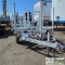 CONDUIT AND TUBING TRAILER, SINGLE AXLE WITH REEL BRAKE. NO TITLE