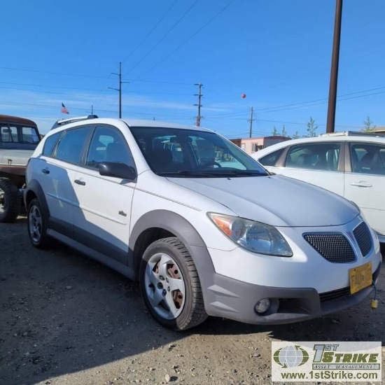 2006 PONTIAC VIBE, 1.8L GAS, AWD, 4-DOOR