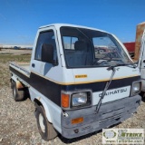 KEI TRUCK, DAIHATSU HIJET, 6FT BED W/FOLD DOWN SIDES, RWD, LEFT HAND DRIVE. UNKNOWN MECHANICAL PROBL