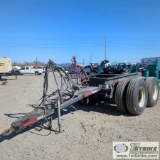 CONVERTER DOLLY, TANDEM AXLE, AIR BRAKE, WET KIT EXTENSION HOSES. NO TITLE